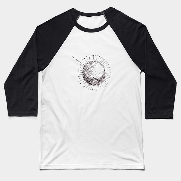 Men's Women Design Graphic Art Print Tshirt and Accessories Baseball T-Shirt by SADJILL92